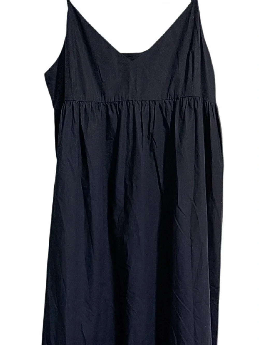 Jenni Kayne Navy Blue Lined Maxi Dress The Cove, 100% cotton and rayon-XXL - Picture 12 of 16
